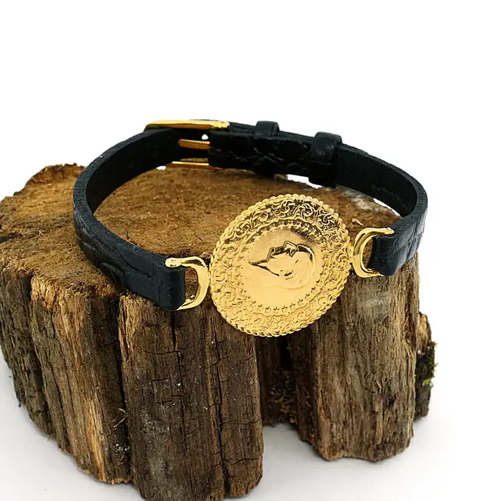 Ziynet Yarım Liralı Saat Kordonlu Bileklik