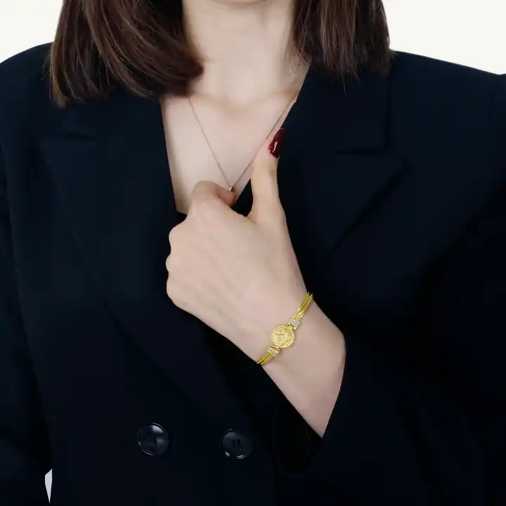 Reşat Çeyrek Liralı Hasır Bileklik