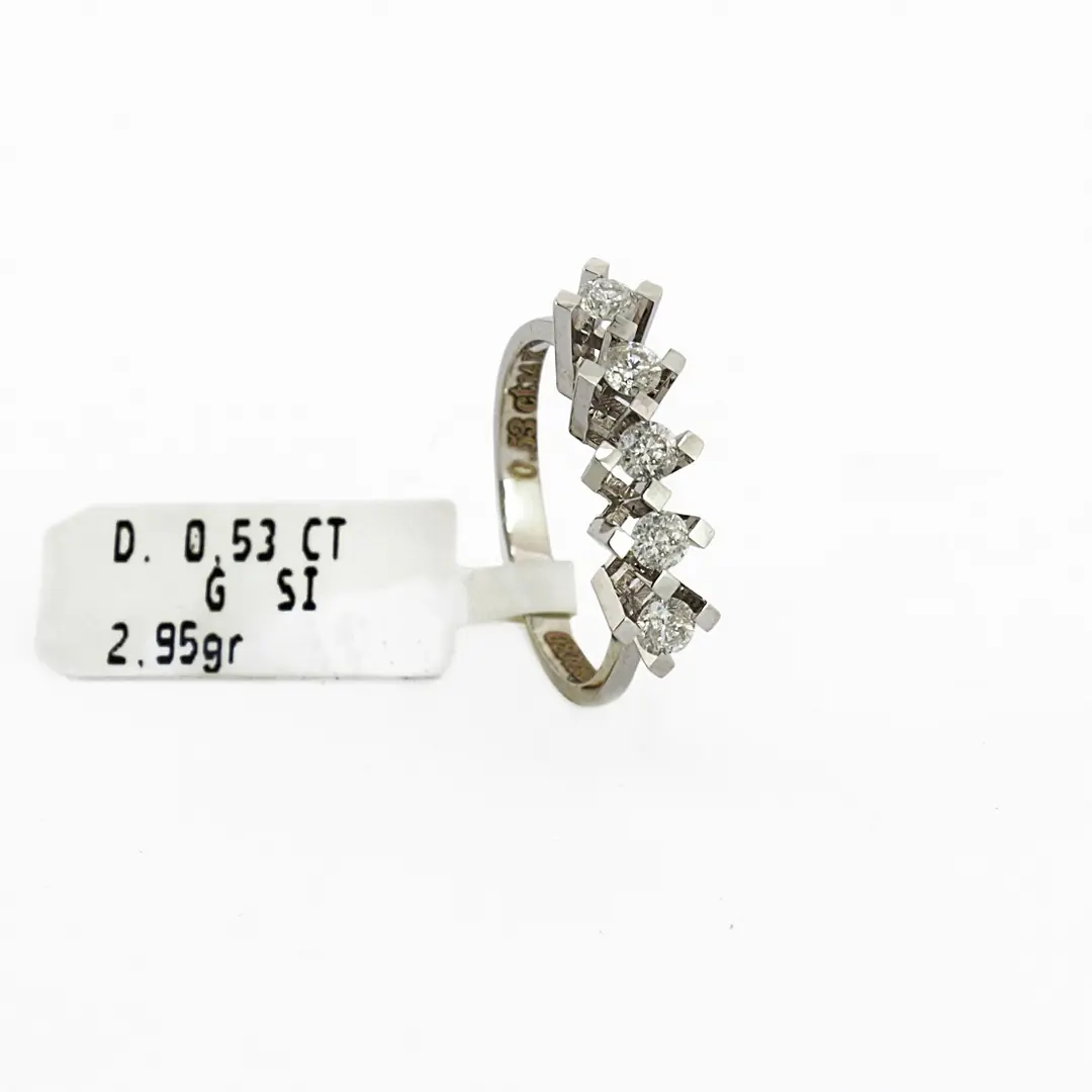 Diamond Five-Stone Ring