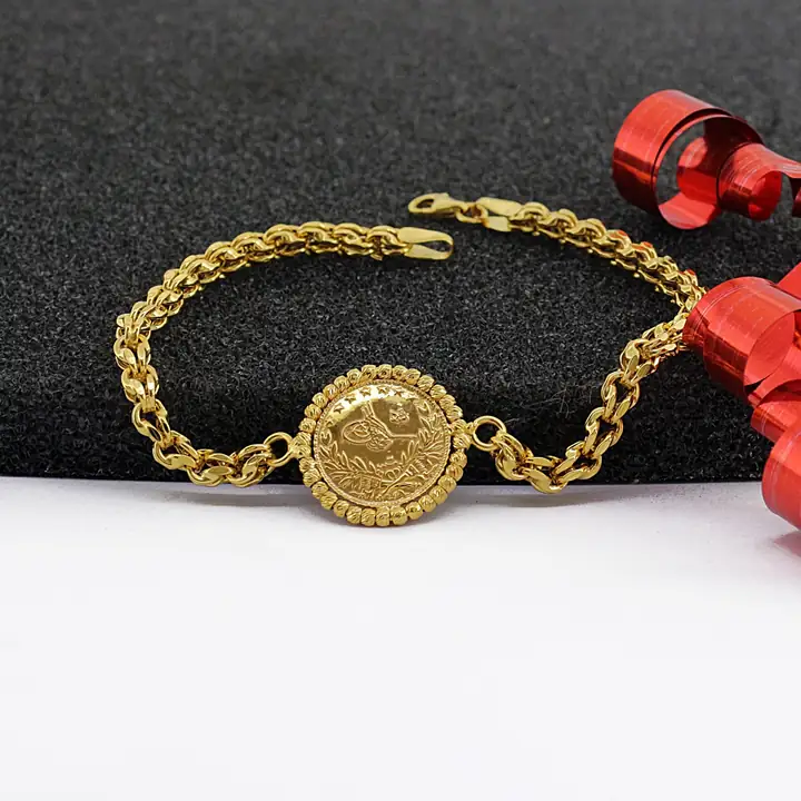 Reşat Çeyrek Liralı Dorika Toplu Çerçeve Bileklik