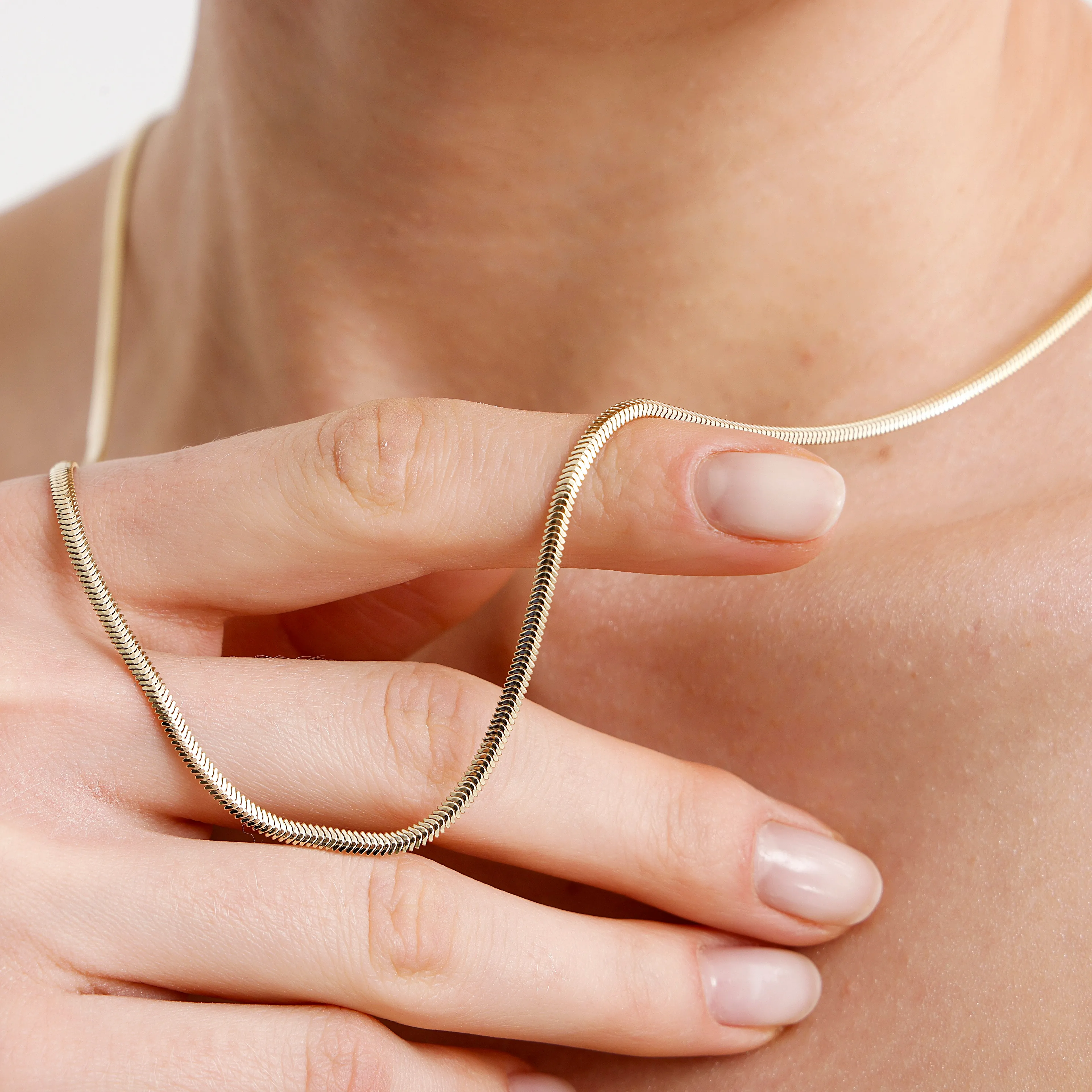 İtalyan Zincir Kolye 