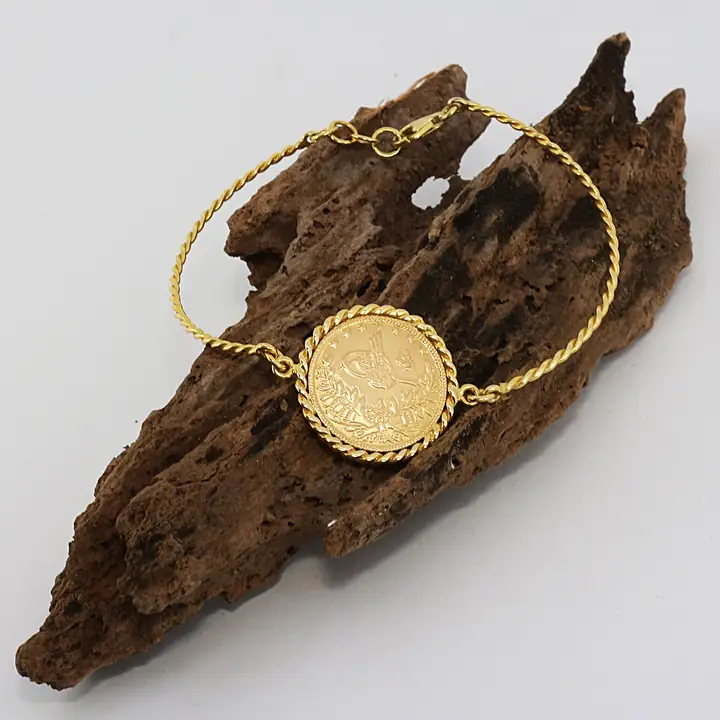 Reşat Yarım Liralı Burgulu Bileklik