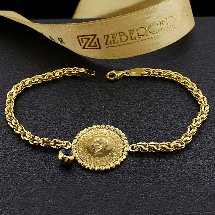 Ziynet Çeyrek Liralı & Nazar Boncuklu Bilekli