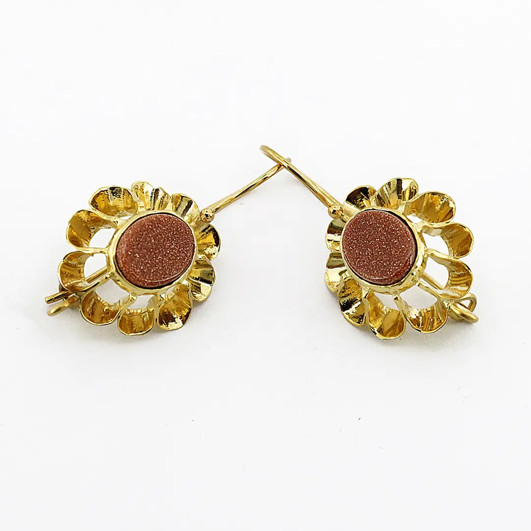 Kumtaş Regional Gold Earrings