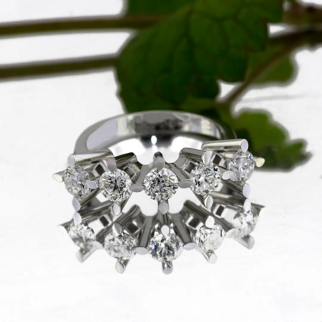 Diamond Five Stone Ring
