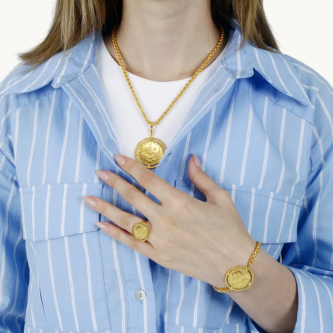 Reşat Lira Coin Set 22 K