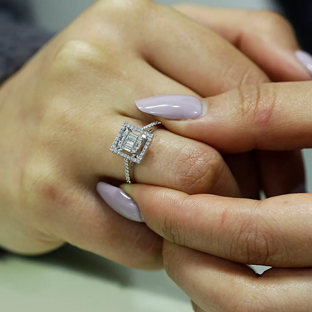 Diamond Baguette Ring