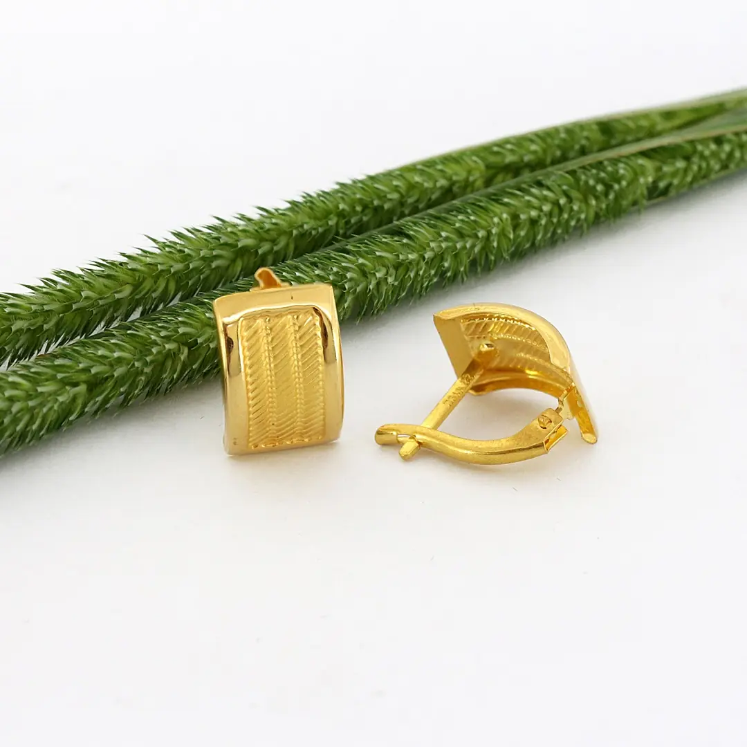Mesh Earrings 22 K