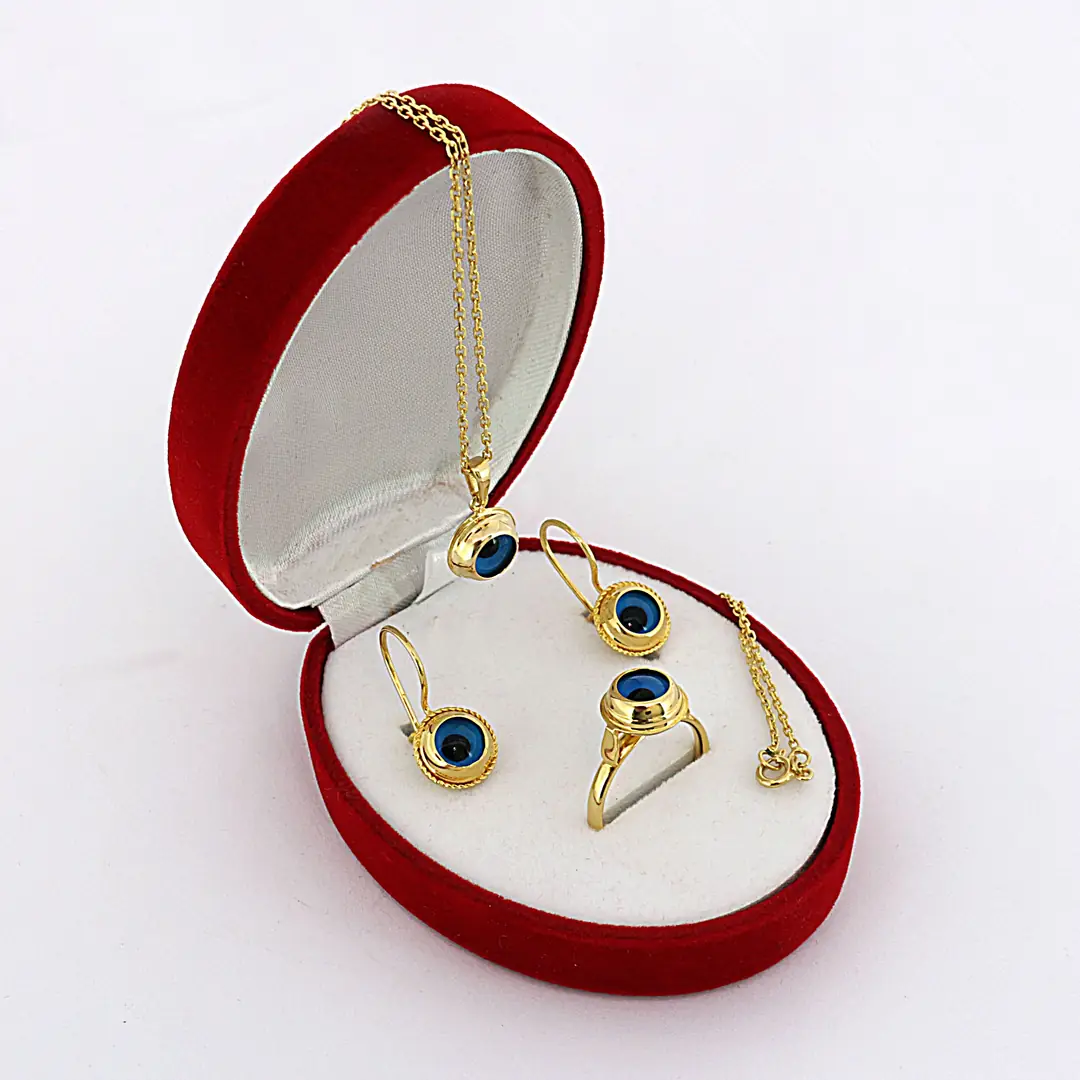 Evil Eyelu Gold Set