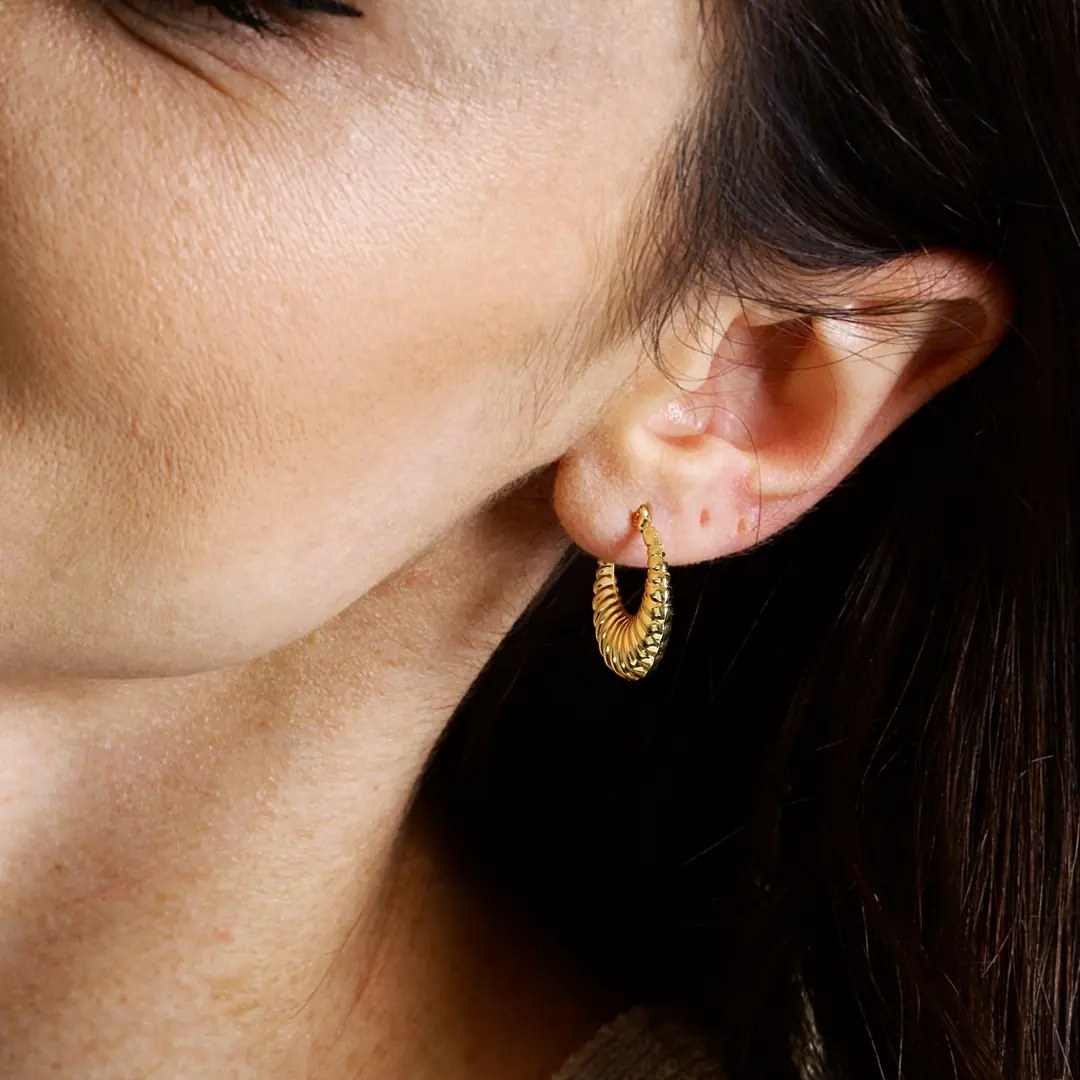 Hoop Earrings İstiridye