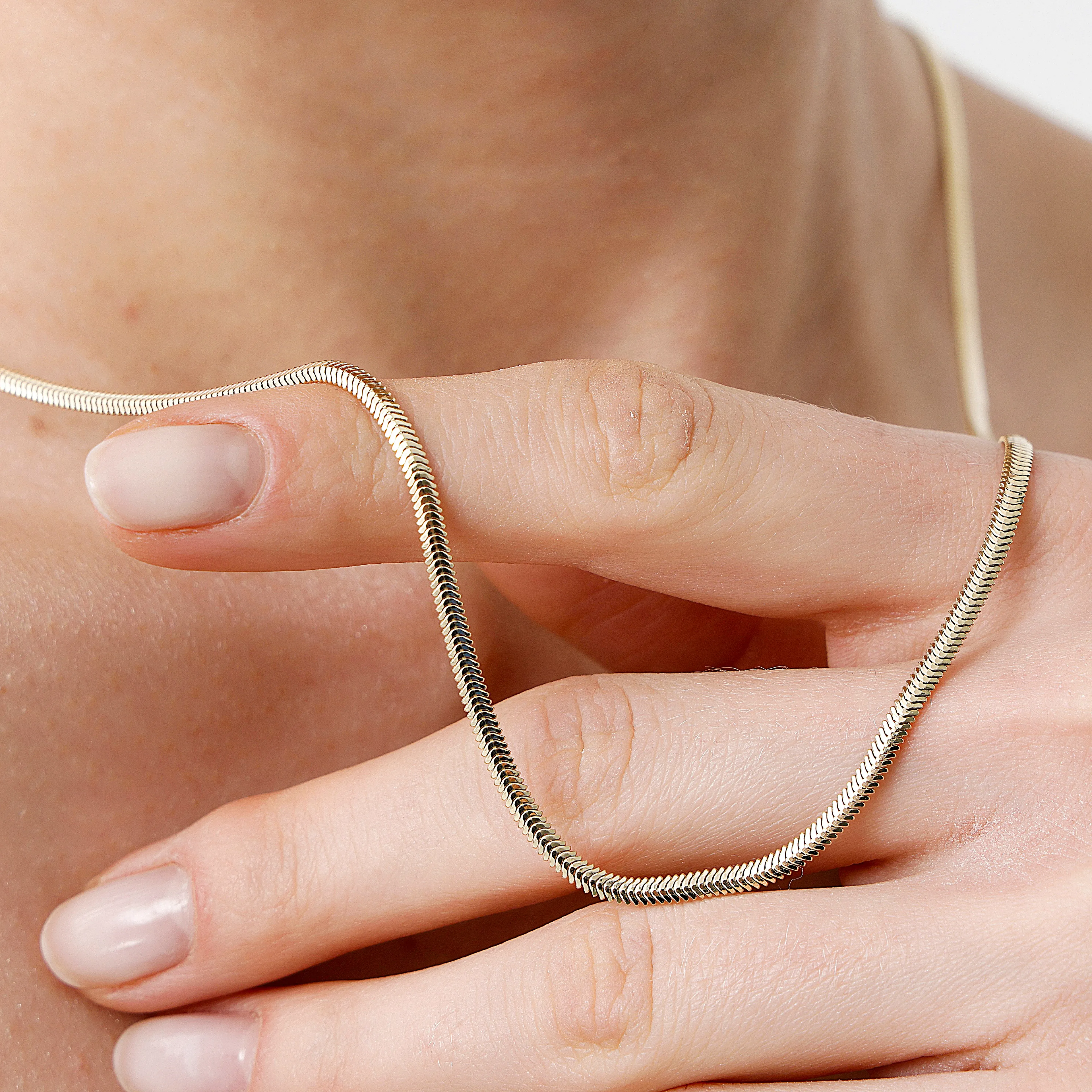 İtalyan Zincir Kolye 