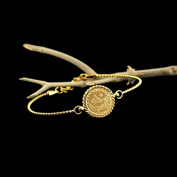 Reşat Çeyrek Liralı Burgulu Bileklik