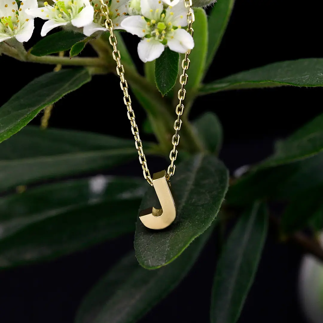 Initial Gold Necklace