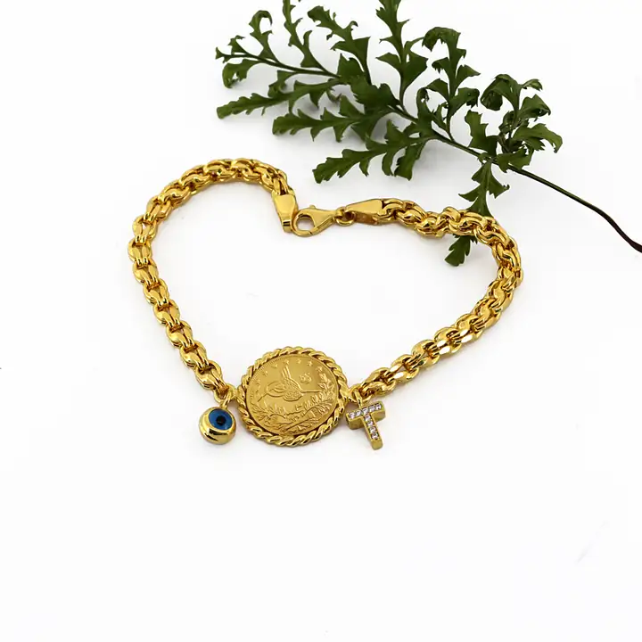 Reşat Çeyrek Liralı Harfli Bileklik