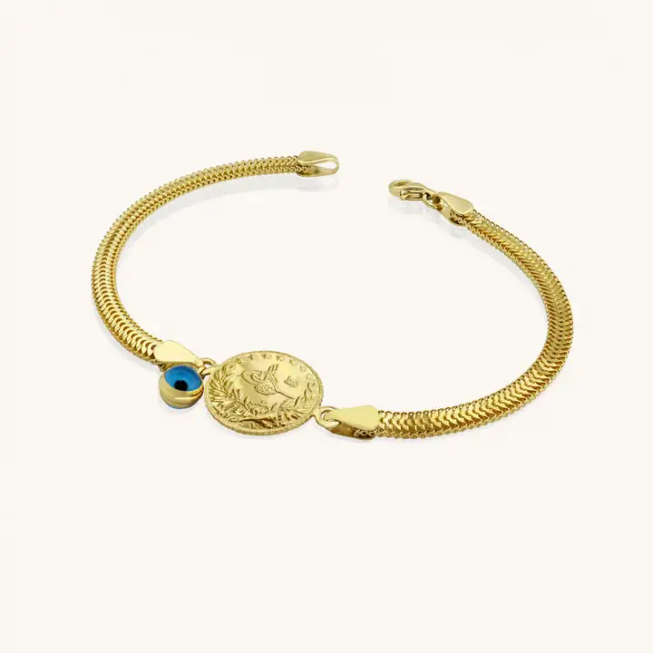 Reşat Çeyrek Liralı İtalyan Zincir Bileklik