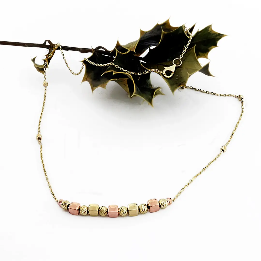 Square & Dorica Toplu Necklace
