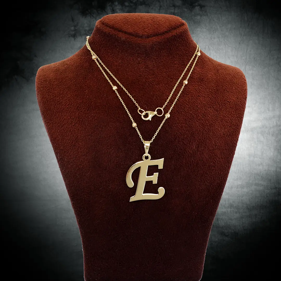 Initial Gold Necklace