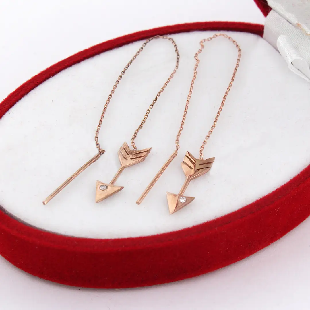 Ok Earrings Roz Gold