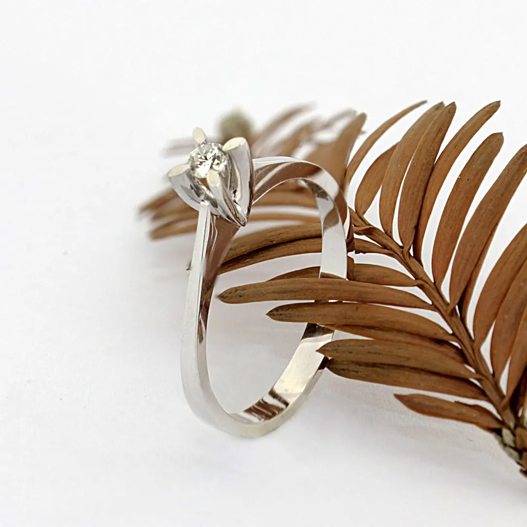 Diamond Single Stone Ring