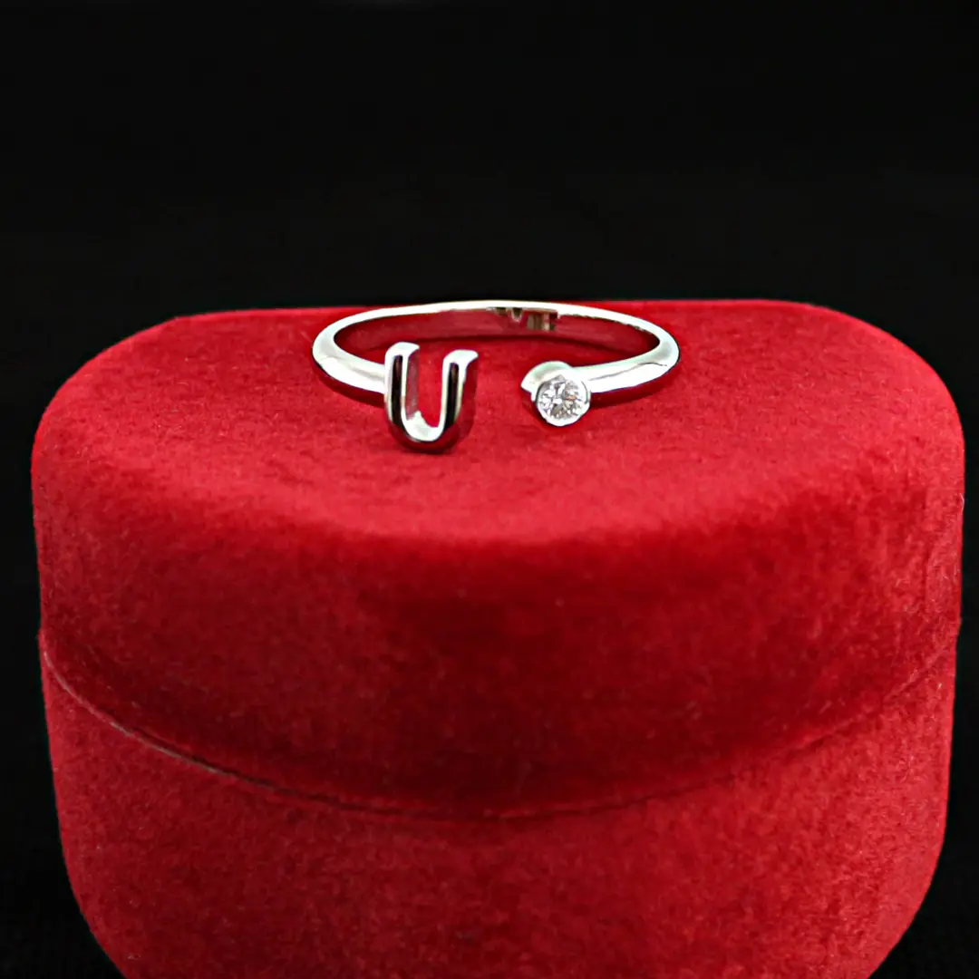 Diamond Ring U Initial
