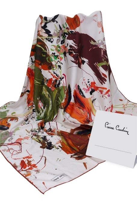 Pierre Cardin Polyester Tivil Eşarp - 7290799 -961