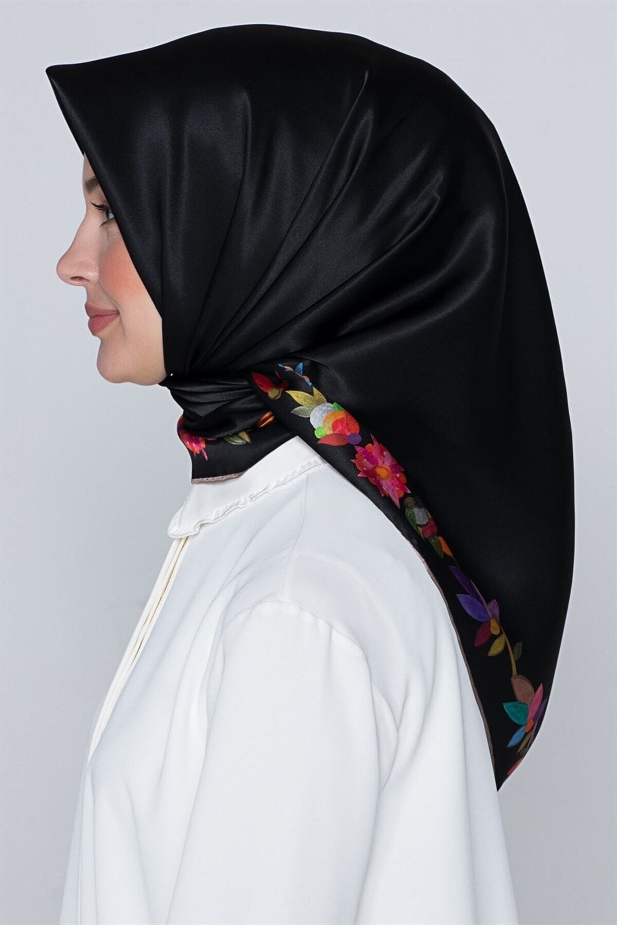 Armine Özel Nostalji Serisi Sura Ipek Eşarp Modelleri 8064d 09