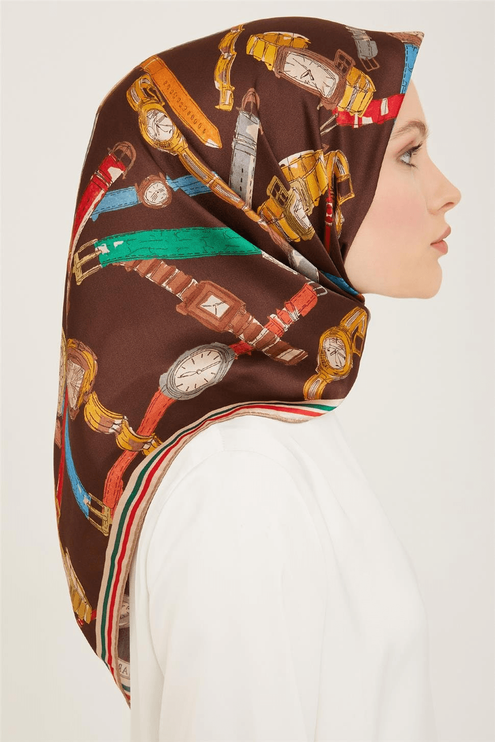 Armine Sura İpek Eşarp 9141D (S )
