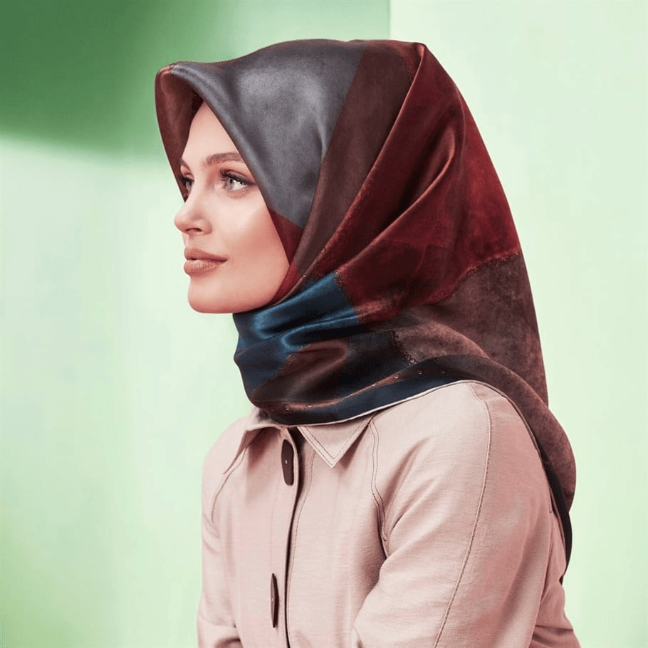 Armine Saf Sura ipek Eşarp (S) (Nostalji Sura) 8117D 52
