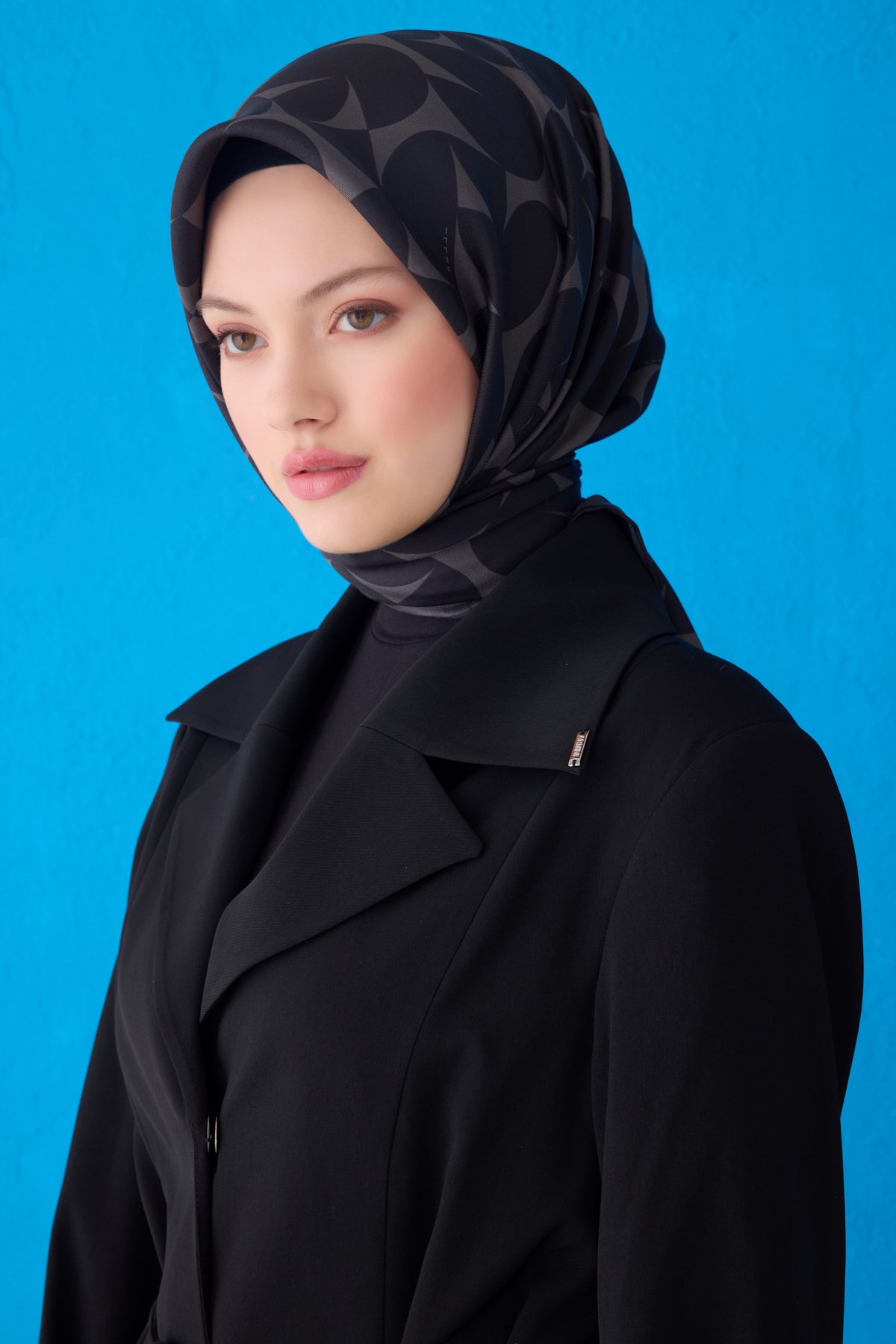Belli Saf İpek Eşarp 4117D (Twill İpek) -04