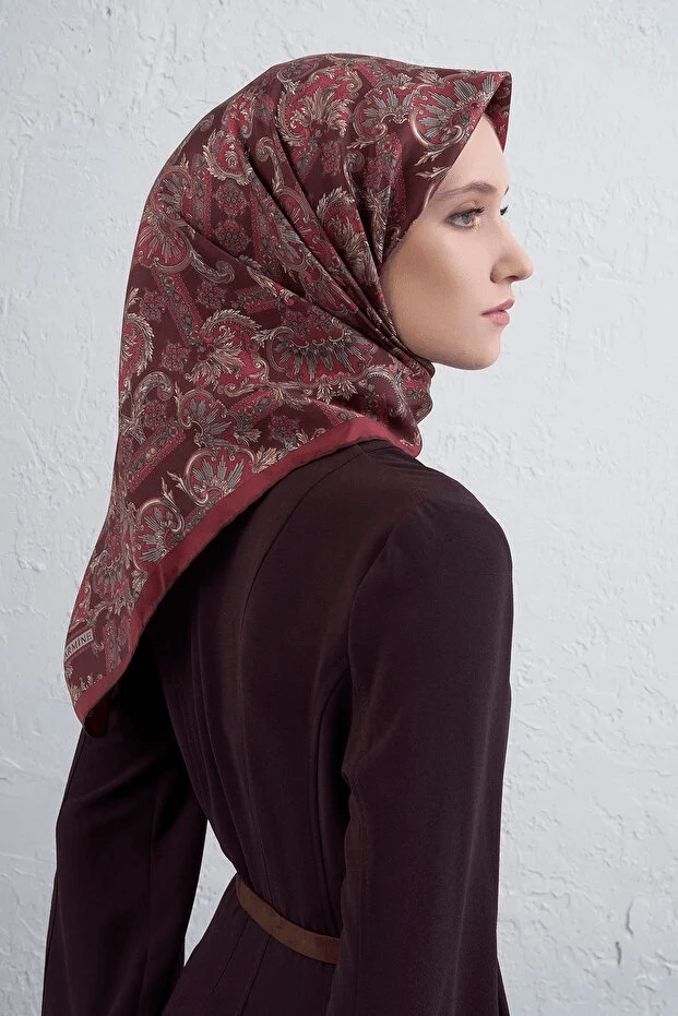 Armine Sura İpek Eşarp -2025/2026 -9416