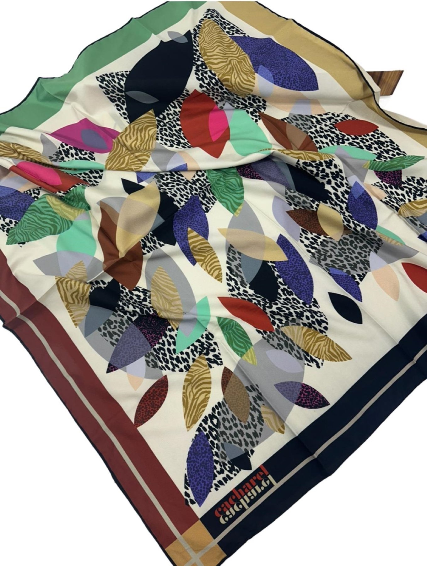 Cacharel Tivil Eşarp - Polyester Twill Kumaş - 7980314