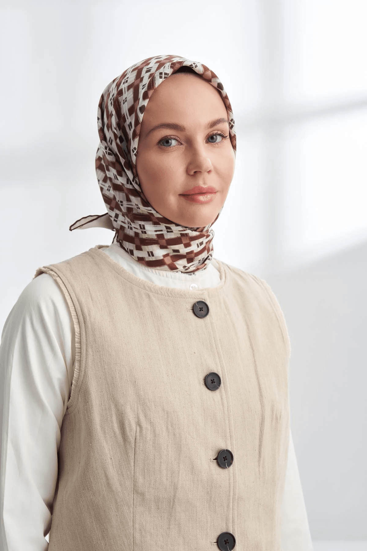 ARMANDA NETWORK DESEN TWILL İPEK EŞARP - 4307
