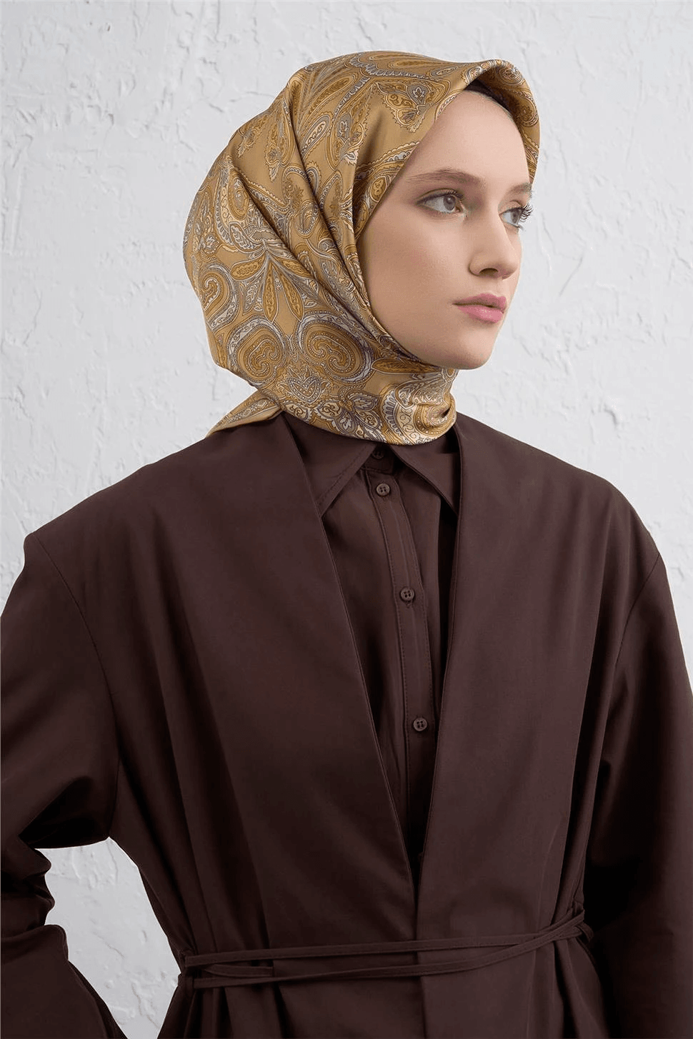 Armine Sura İpek Eşarp -2025/2026 -9421