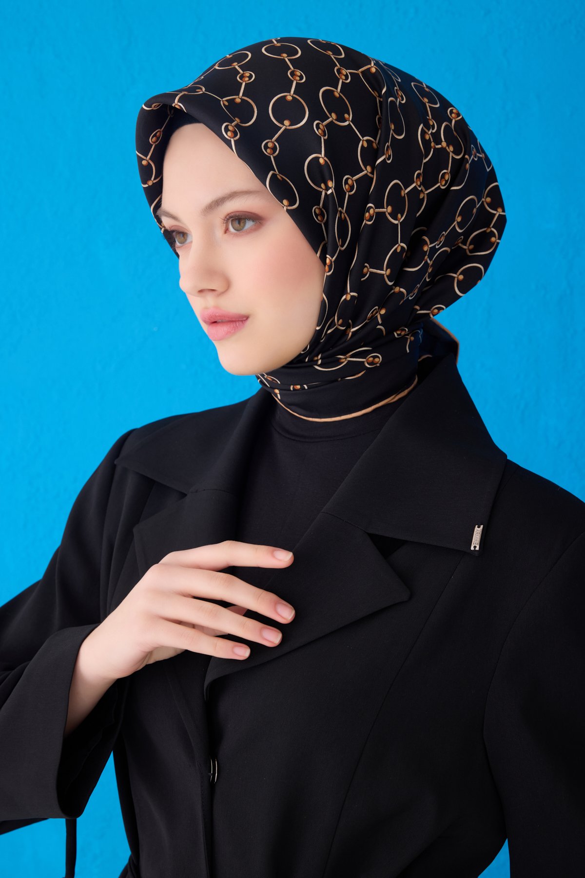 Belli Saf İpek Eşarp 4109D (Twill İpek) -32