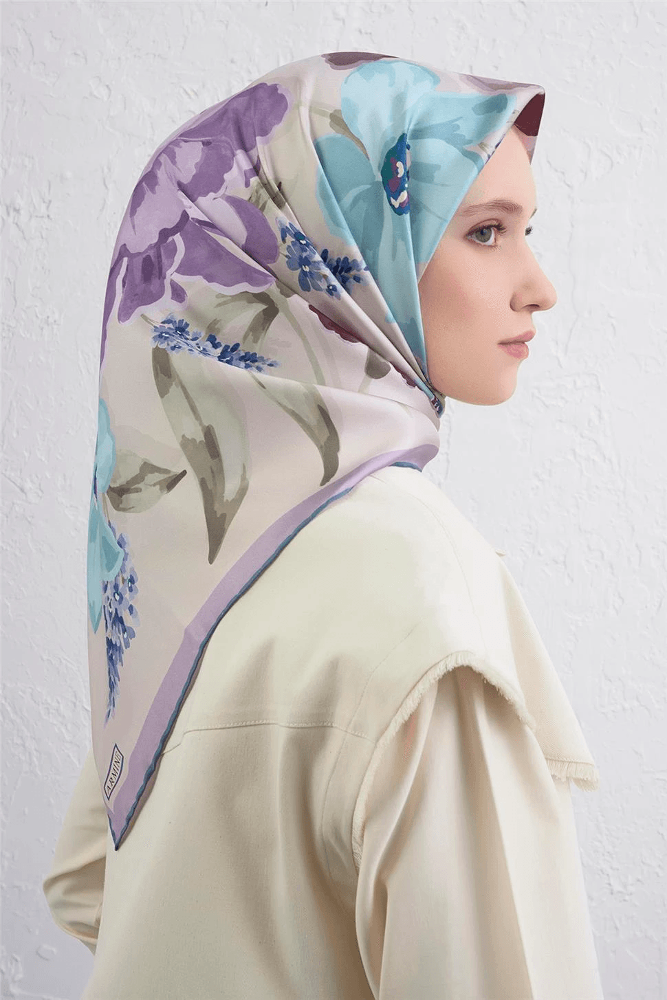 Armine Sura İpek Eşarp -2025/2026 -9414