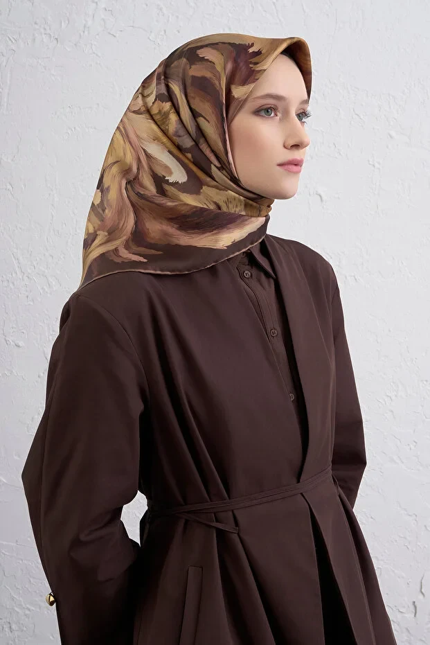 Sura İpek Eşarp -2025/2026 -9423D