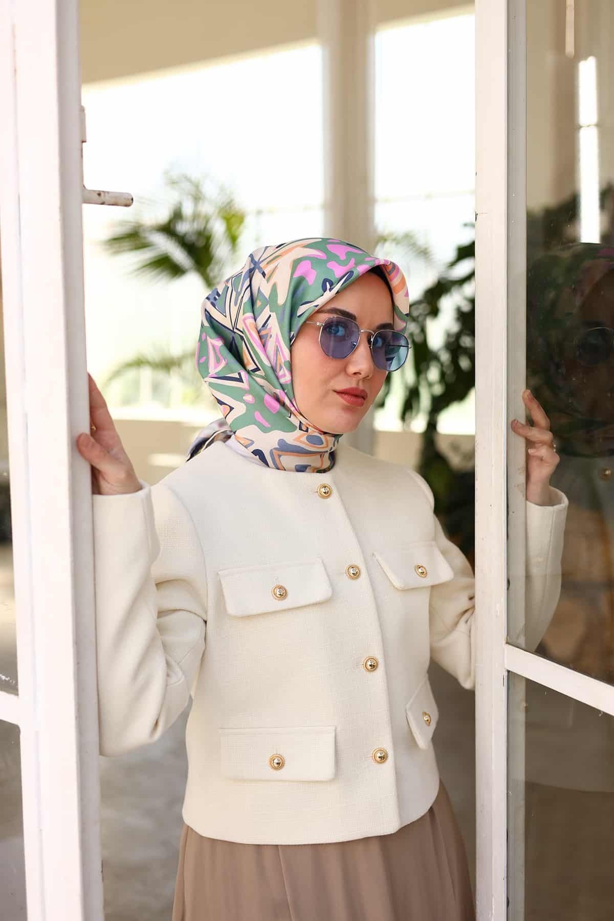 Twill Ipek Eşarp 11427-52