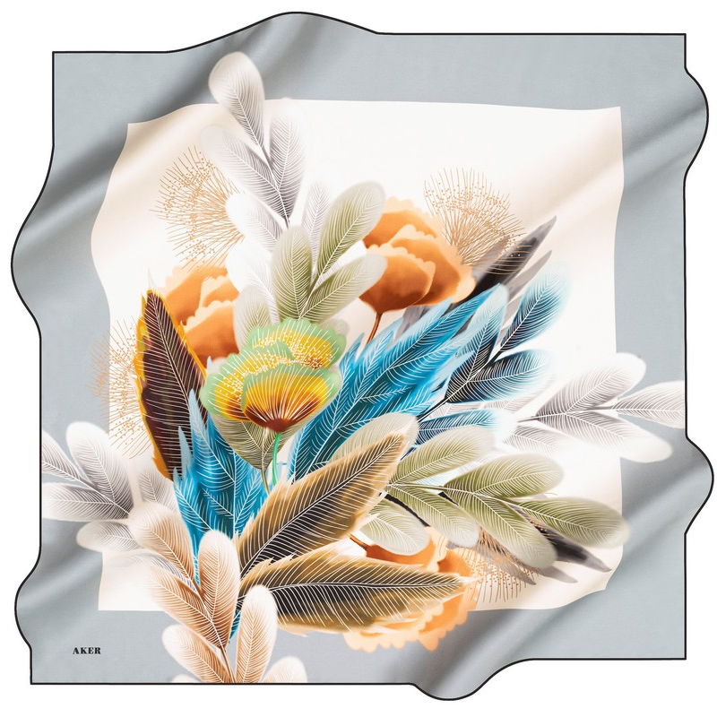 Aker Twill İpek Eşarp-8516713