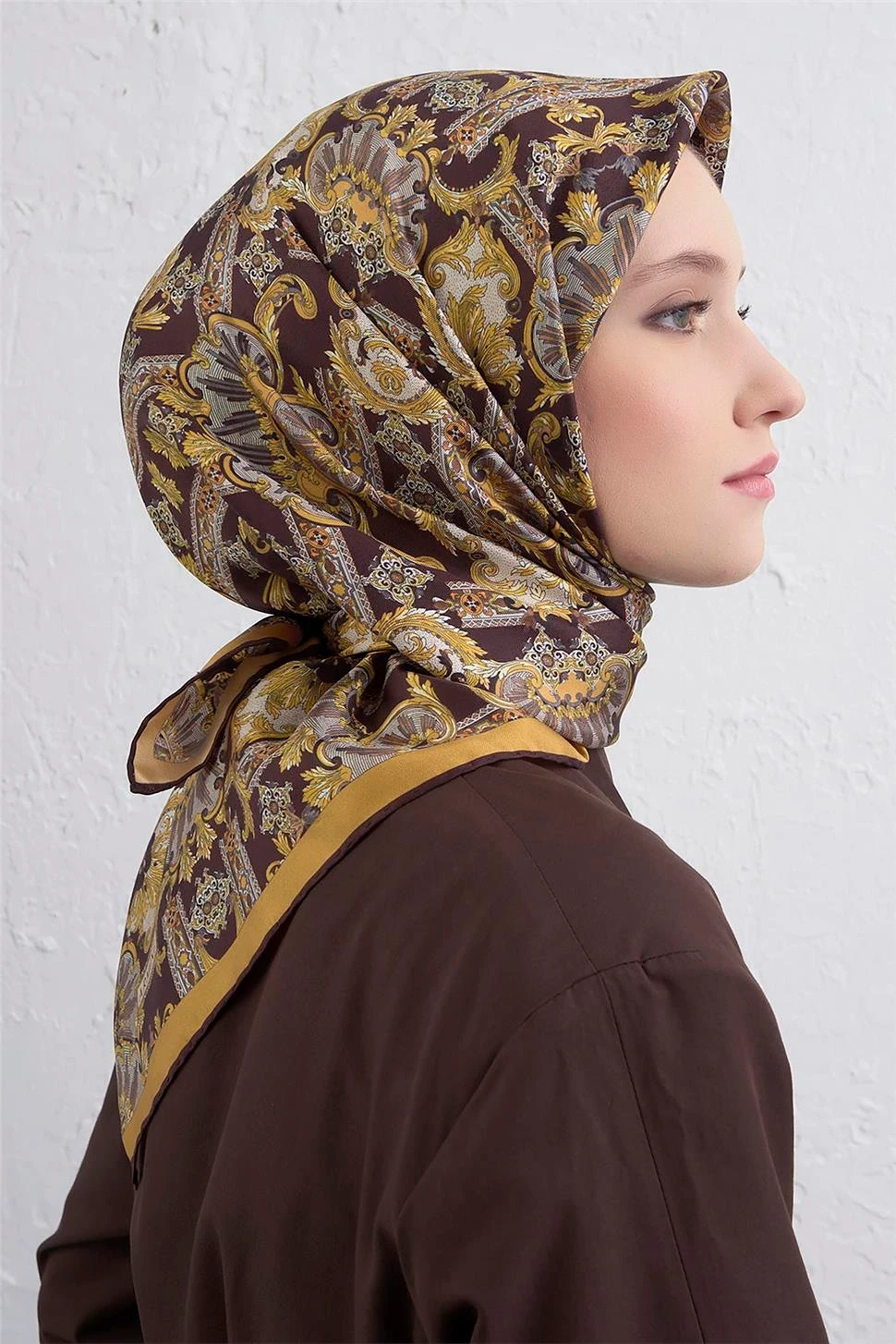 Armine Sura İpek Eşarp -2025/2026 -9416