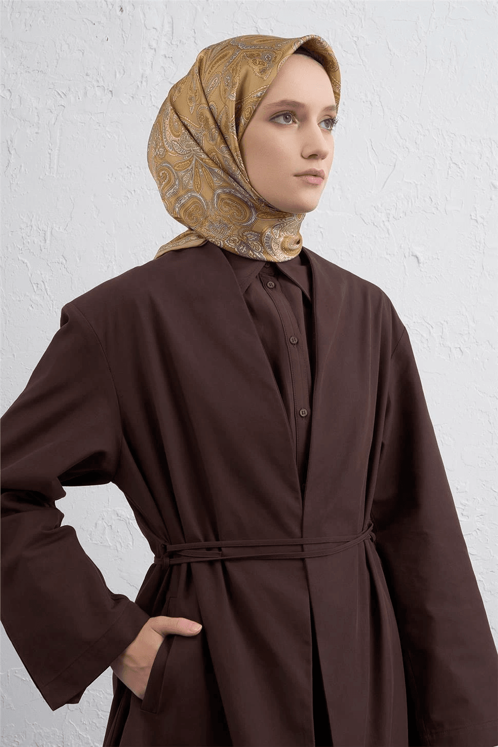 Armine Sura İpek Eşarp -2025/2026 -9421