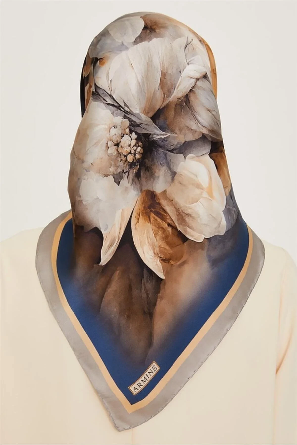 SONBAHAR KIŞ - DJ SAF SURA İPEK EŞARP 9211D (S) 01