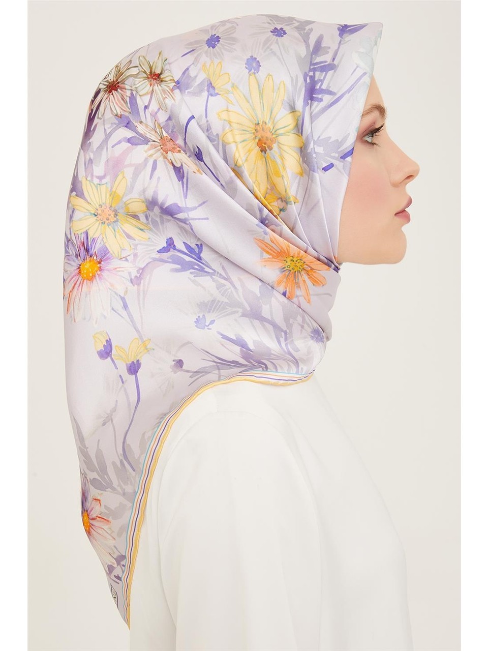 Armine Sura İpek Eşarp 9129D (S )