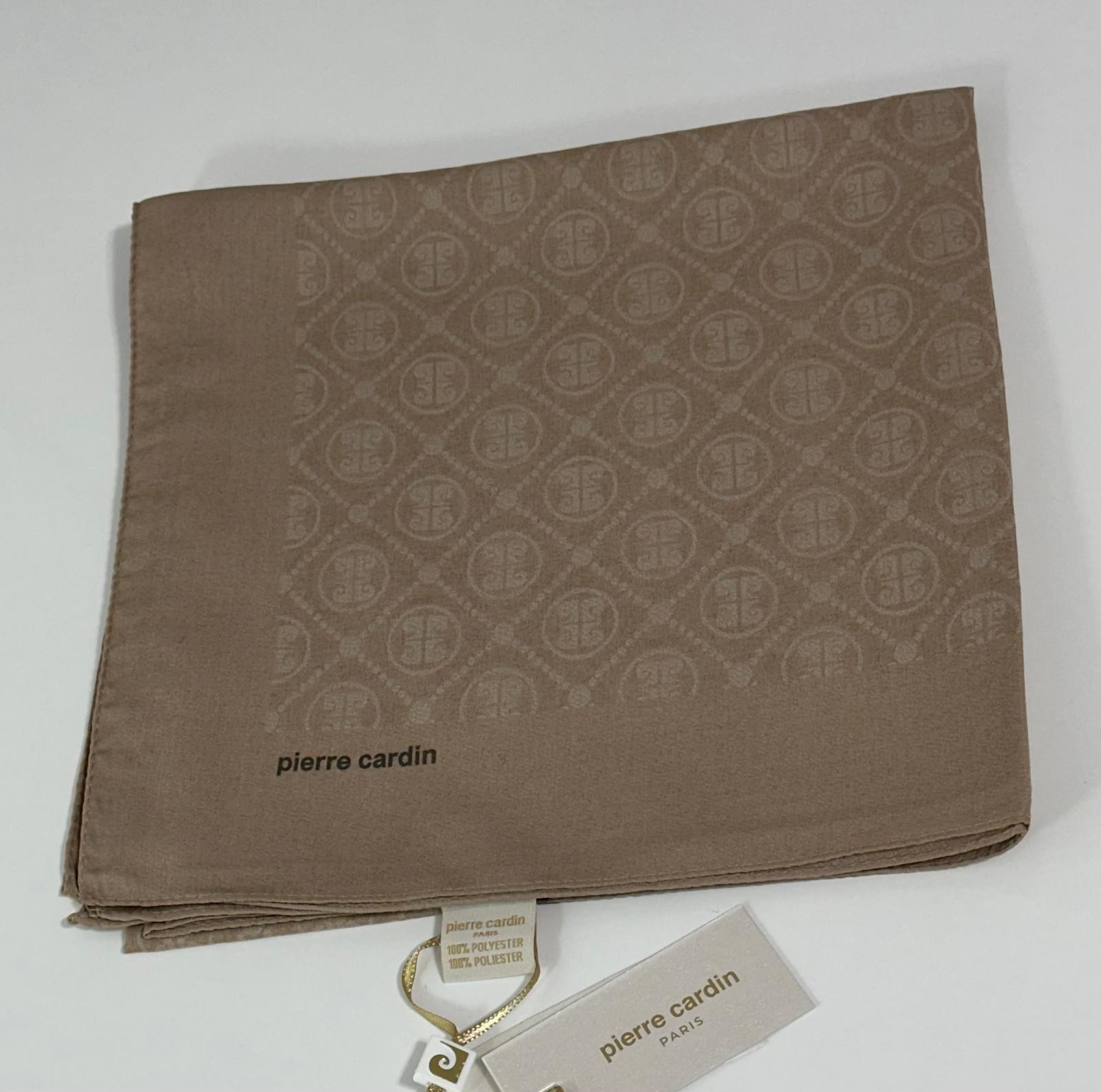 Pierre Cardin Elegans Monogram Eşarp - 1090750 -983 Sütlü Kahve