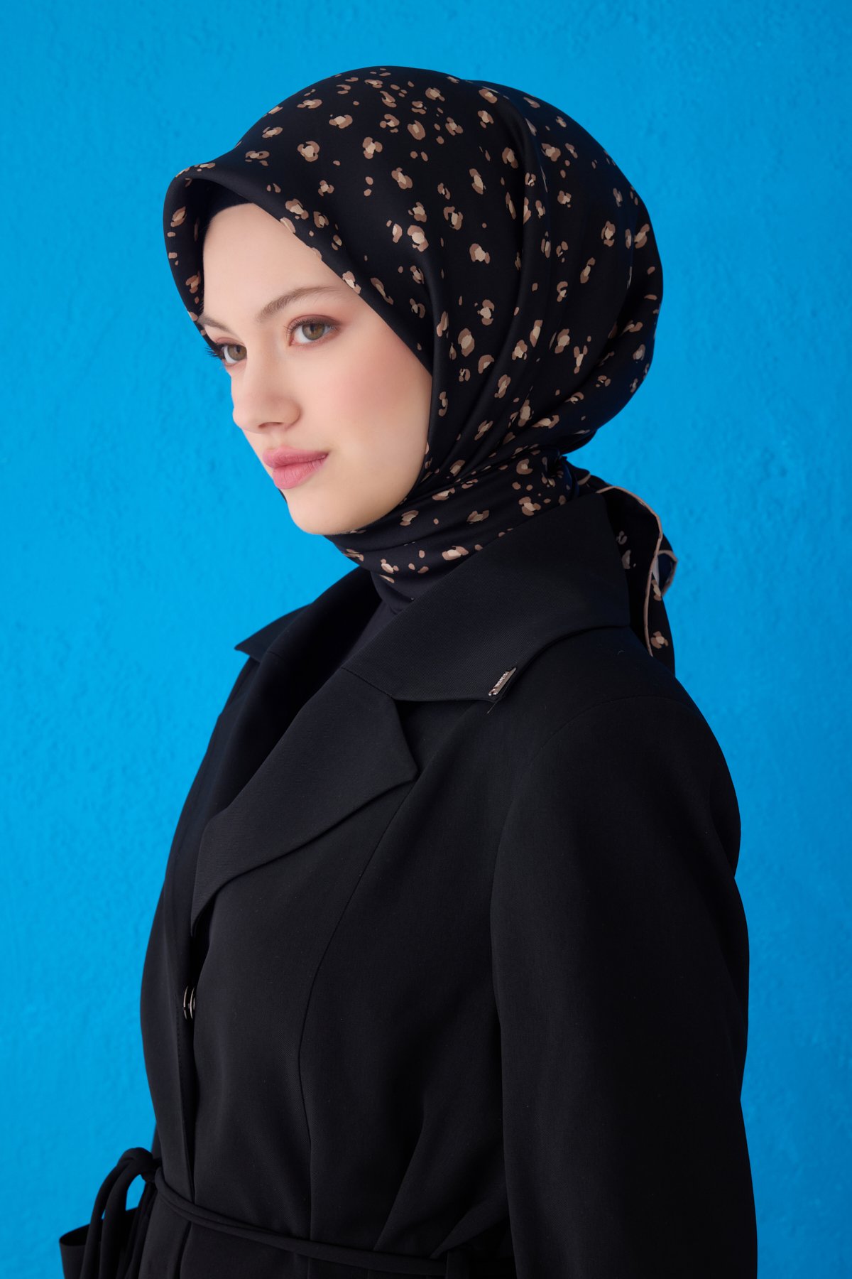 Belli Saf İpek Eşarp 4126D02( Twill İpek) -33
