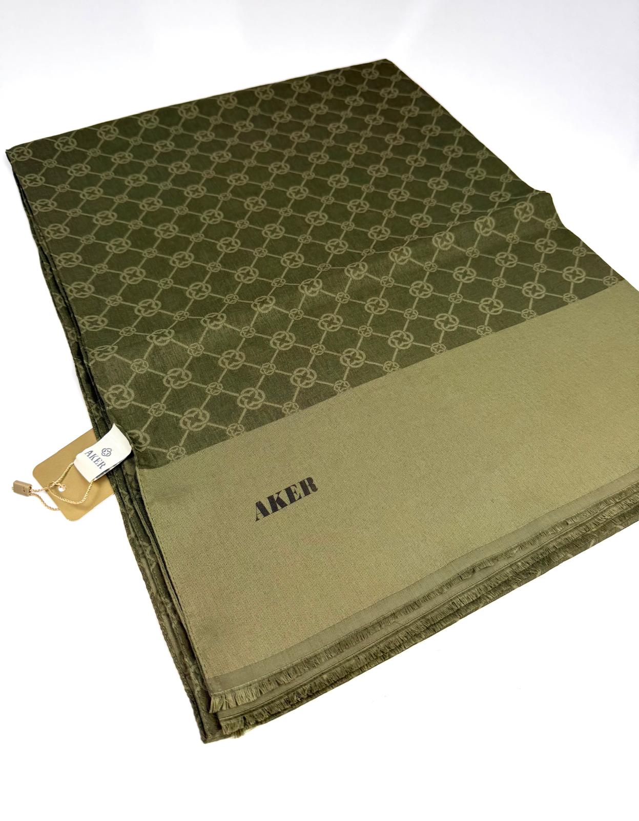 AKER ELEGANCE MONOGRAM ŞAL 1090100-934