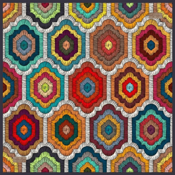 LA BOUTIQUE GÜZ | YAZ SERİNLİĞİ EŞARP 90 x 90 2231-01