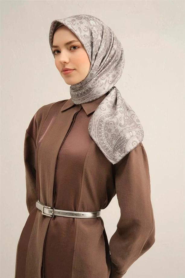 DJ SAF TWİLL İPEK EŞARP 9304D02 (T)