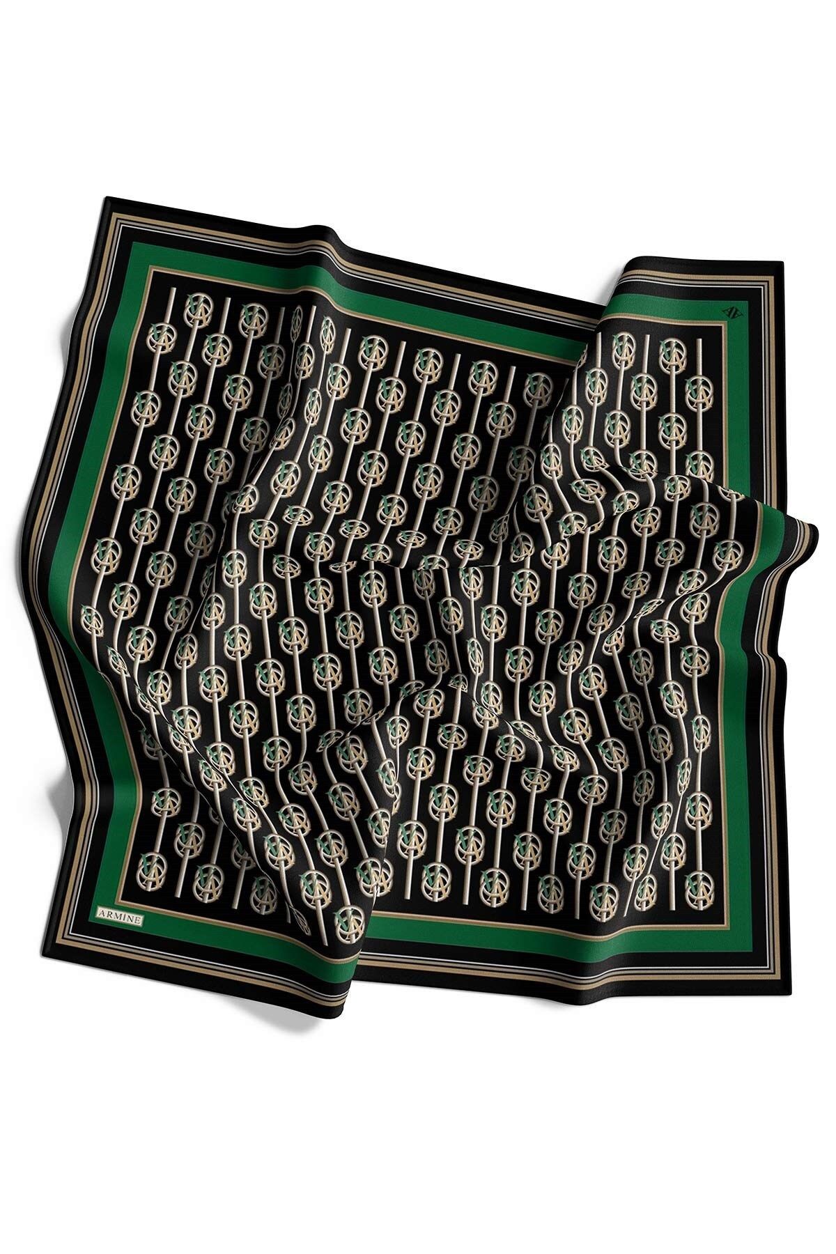 Armine Dj Saf İpek Eşarp (Nostalji Twill) 8822D-38