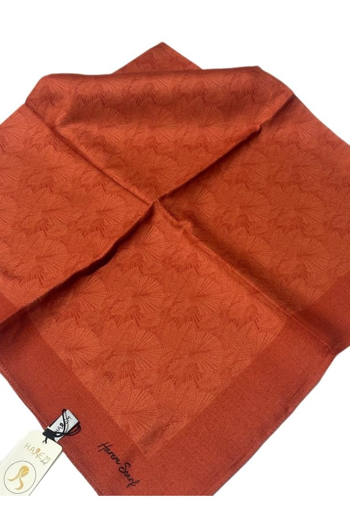 Harem Scarfs Pamuklu Monogram Eşarp1234.48.STD