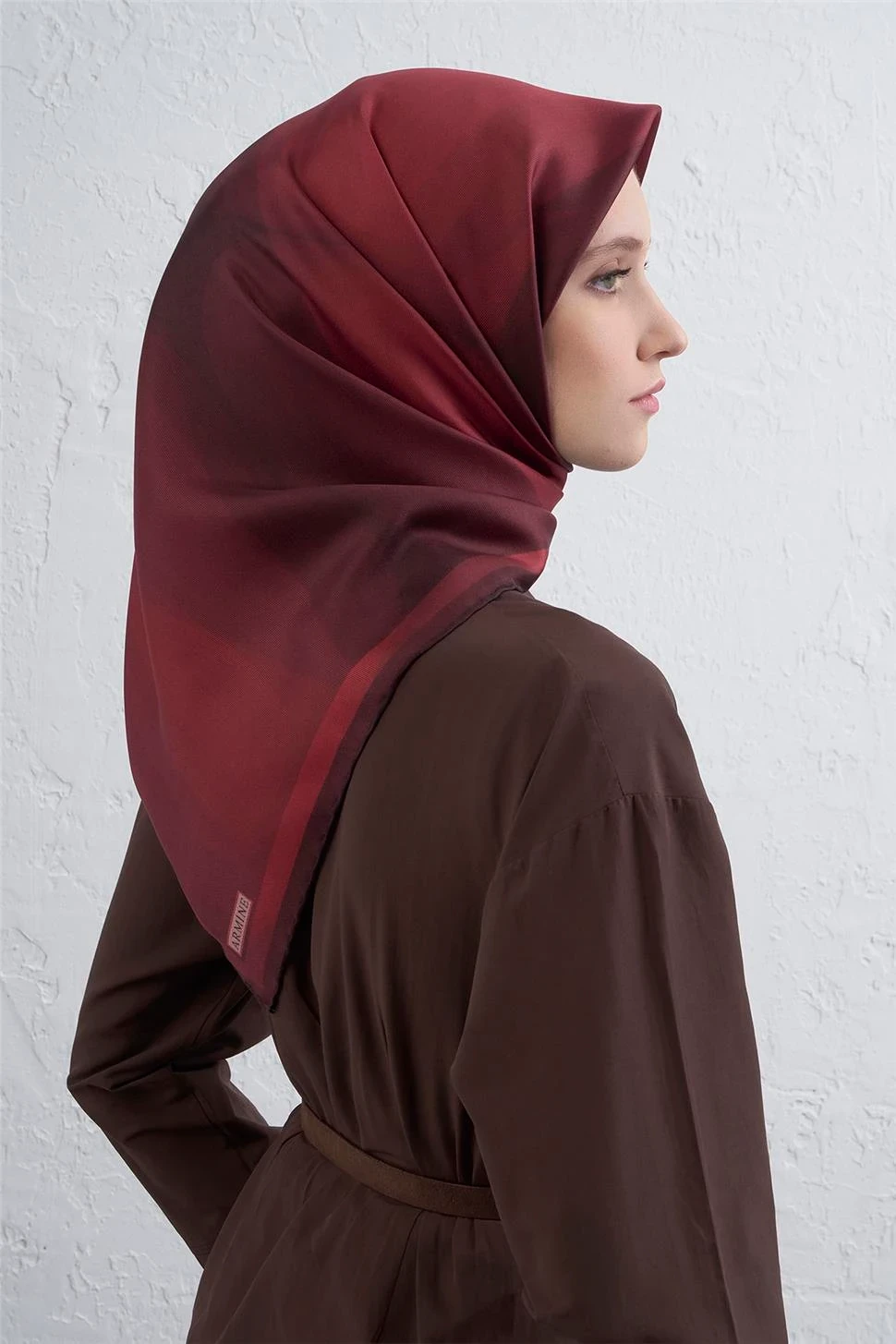 Armine Twill İpek Eşarp -2025/2026 -9402D